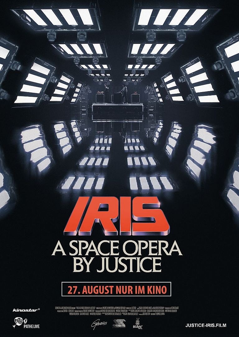 Filmplakat des Films IRIS - A space opera by Justice
