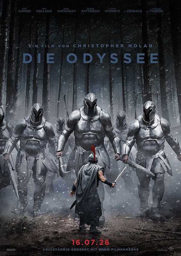 Filmplakat des Films (englisch+) Die Odyssee