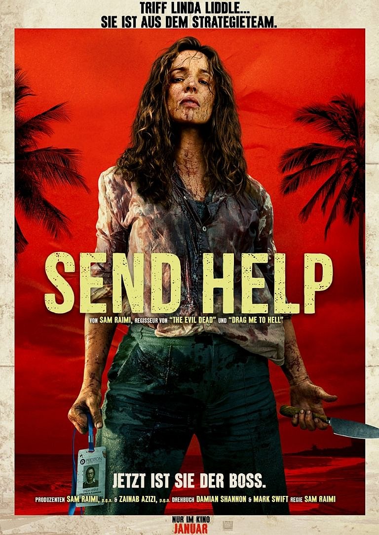 Filmplakat des Films (Horror Cinema) Send Help
