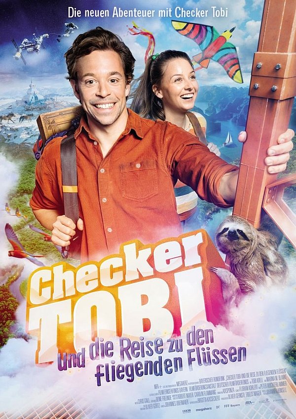 Filmplakat des Films (Familienkino) Checker Tobi und die Reise zu den fliegenden Flüssen