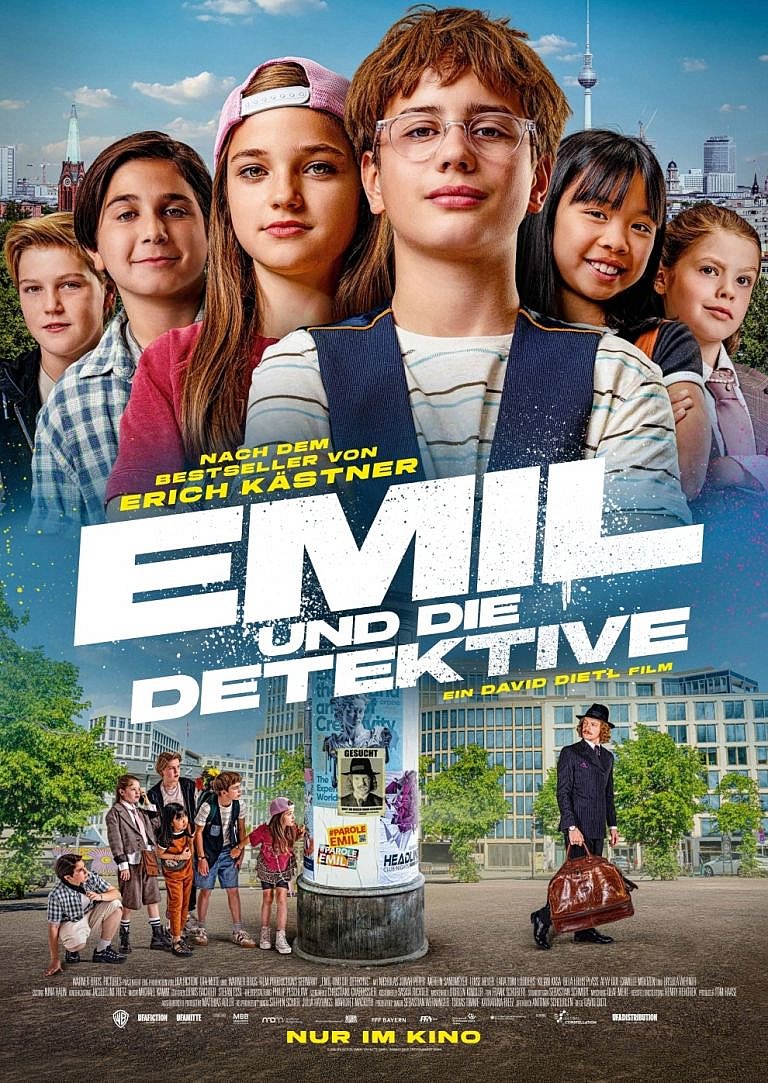 Filmplakat des Films (vorabsehen) Emil und die Detektive
