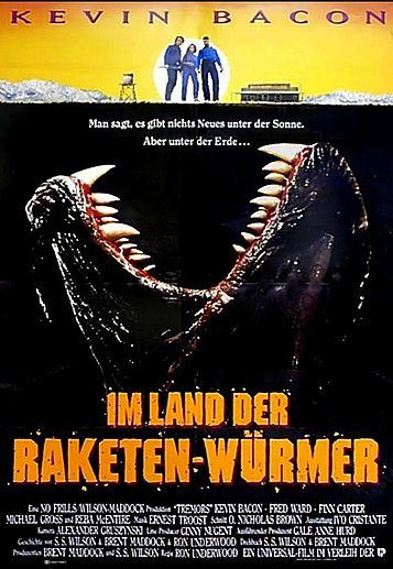Filmplakat des Films (Horror Cinema) Im Land der Raketenwürmer