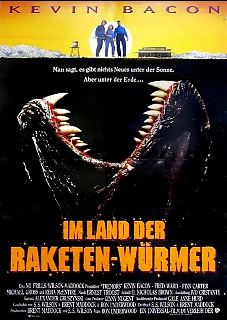 Filmplakat des Films (Horror Cinema) Im Land der Raketenwürmer