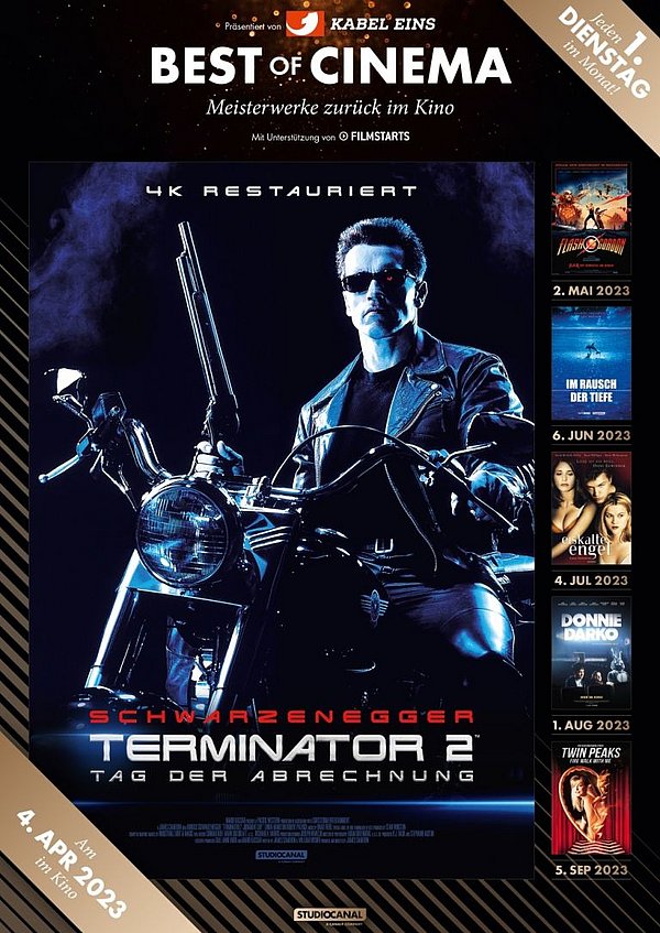 Filmplakat des Films (Throwback Thursday)Terminator 2: Tag der Abrechnung 35th Anniversary