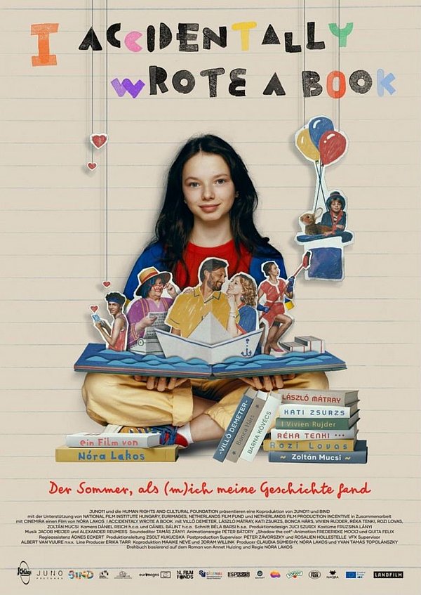 Filmplakat des Films (Familienkino) I Accidentally Wrote a Book - Der Sommer, als (m)ich meine Geschichte fand