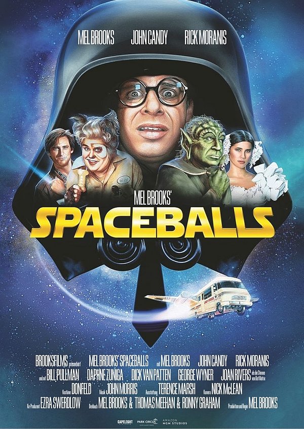 Filmplakat des Films (Throwback Thursday) Mel Brooks Spaceballs