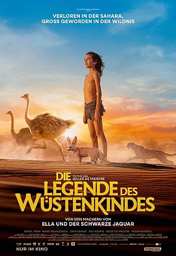Filmplakat des Films (Familienkino) Die Legende des Wüstenkindes