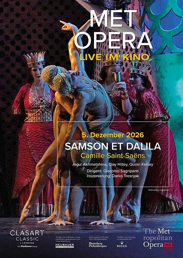 Filmplakat des Films (Met 26/27) Saint-Saëns | Samson et Dalila