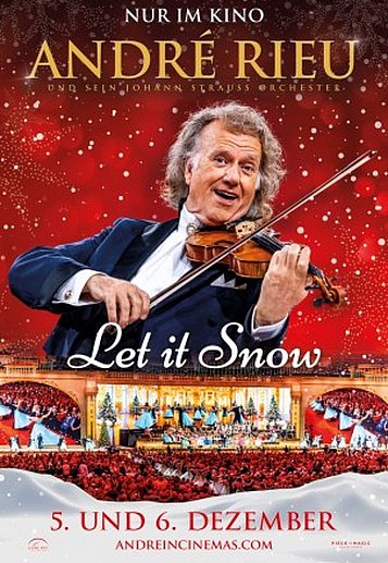 Filmplakat des Films André Rieus Weihnachtskonzert 2026: Let it Snow