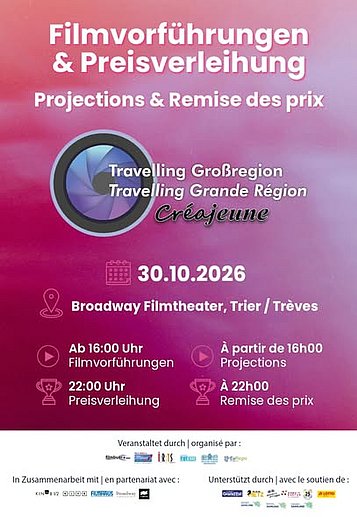Filmplakat des Films Programm Travelling Großregion - Programme Travelling Grande Région