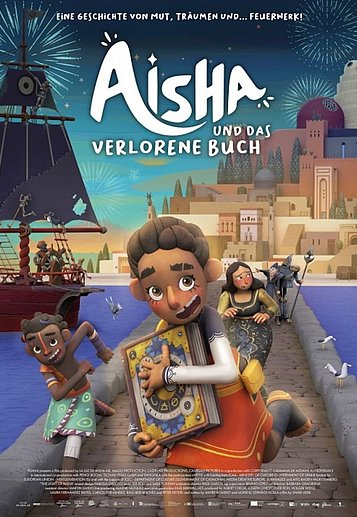 Filmplakat des Films (Familienkino) Aisha und das verlorene Buch