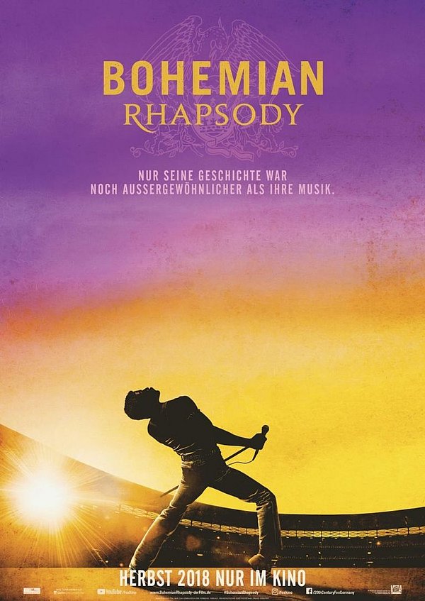 Filmplakat des Films (Movie Nights) Bohemian Rhapsody