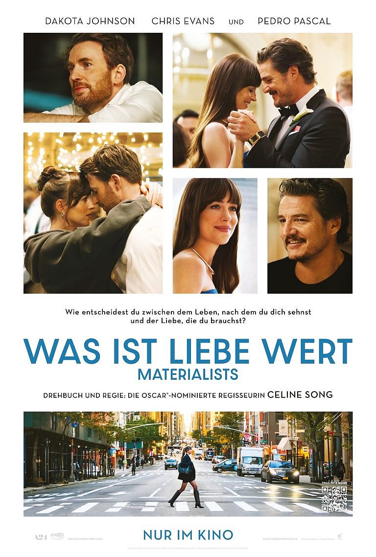 Filmplakat des Films (kino mit baby) Was ist Liebe wert - Materialists
