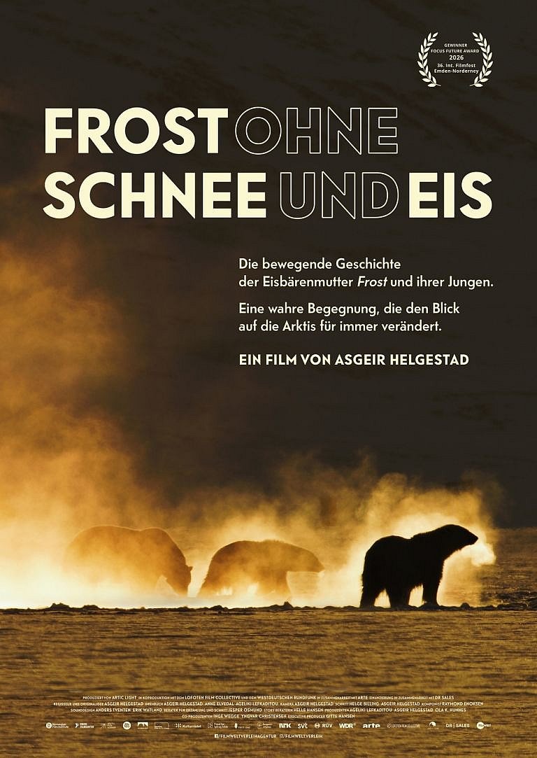 Filmplakat des Films Frost ohne Schnee und Eis
